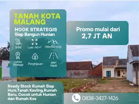 Tanah Hook SHM Siap Bangun Cocok Untuk Hunian
