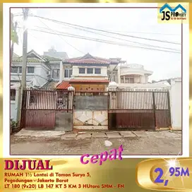 DIJUAL RUMAH 1½ Lantai di Taman Surya 5, Pegadungan Jakarta Barat - FN