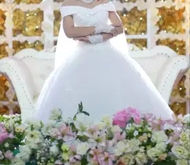 Gaun Pengantin Preloved