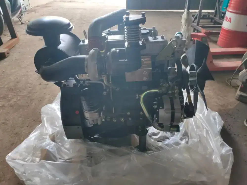 Engine Isuzu type 4jb1T with Radiator or Water Cooler