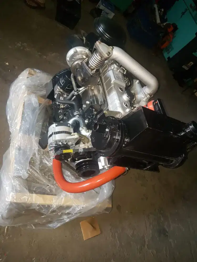 Engine Isuzu type 4jb1T with Radiator or Water Cooler