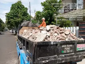 Jasa angkut puing sampah dan pengurugan