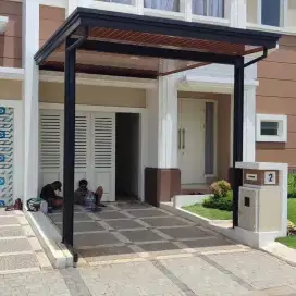 pemasangan kanopi buat kantor rumah dll
