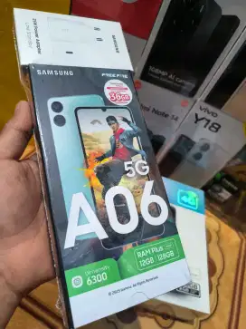 SAMSUNG GALAXY A06 5G. BNIB/BARU/SEGEL. GARANSI RESMI. BISA COD