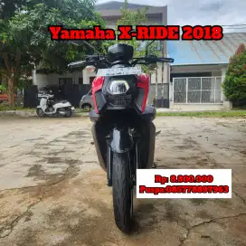 Yamaha X-RIDE tahun 2018 cash & credit