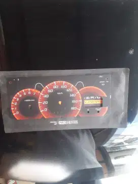 Background speedometer