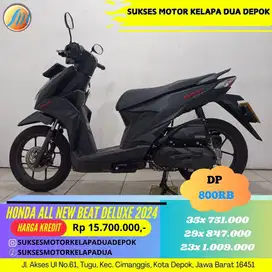 HONDA ALL NEW BEAT DELUXE 2024 CASH/KREDIT SYARAT KTP KK