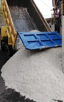 Pasir Pasang Bangka Cor Batu Basecourse sirtu sirdam makadam split