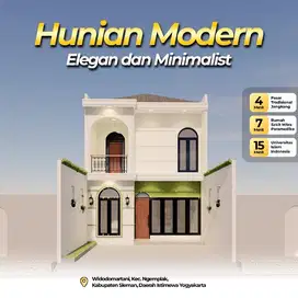 Rumah baru 2 lantai proses bangun dekat pasar Jangkang