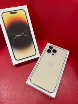 Iphone 14 pro max 256 ex IBOX gold like new fullset ori