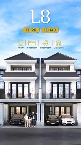 Dijual Cluster Walden Lebar 8 harga mulai 2,6M