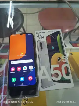 Samsung A50s 4/64gb  bekas fullset normal bisa TT