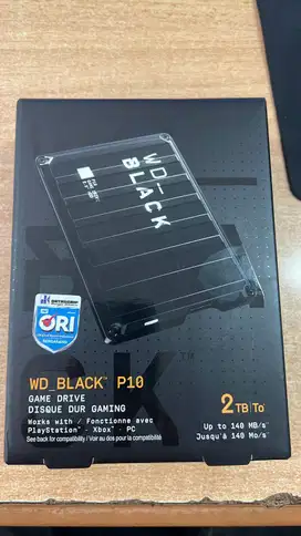 WD Black P10 2TB Game Drive - HDD / Hardisk / Harddisk External 2.5