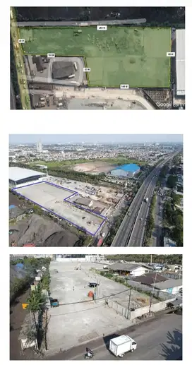 Tanah Cakung Cilincing Kavling 15.174m² depan Jalan Toll