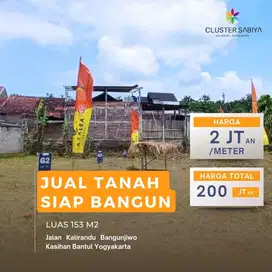 Tanah Murah Bantul Legalitas SHM Barat Alfamart Tugu Lilin