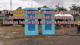 READY SIAP KIRIM TOILET PORTABLE – TOILET JONGKOK/ DUDUK/