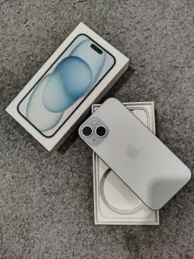 iphone 15 ibox 128gb Fullshet like new