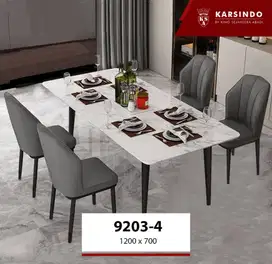 Jual Meja Makan Minimalis Marmer  9203-4