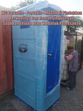 Toilet Portable, Toilet Fiberglas,Toilet Darurat Anti Penuh Ramah Ling