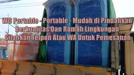 Toilet Portable, Toilet Fiberglas, wc Portable Murah Stok Banyak
