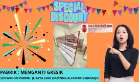 Rak minimarket gondola