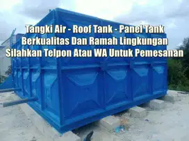 Tangki Panel ,  Tangki Air Fiberglass ,  Roof Tank , Tangki Air Kotak