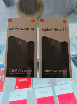Redmi note 14 4G 8/256 Baru garansi resmi Tam 15 bulan