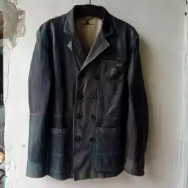 Vintage DIESEL Genuine Chore Jacket RN 93243 CA 25594 Made in TURKEY