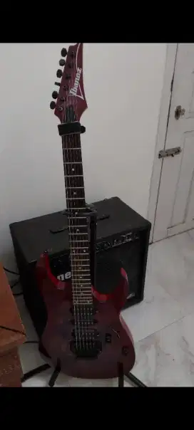 Gitar Ibanez RG 470PB Indonesia dan Valeton GP 200R