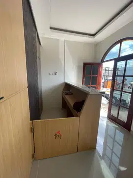 ruangan resepsionis kantor dll , interior custom harga murah