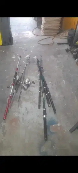 Reel 2 , joran banyak untuk mncing laut