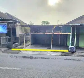 tanah pekarangan strategis tepi jln utama