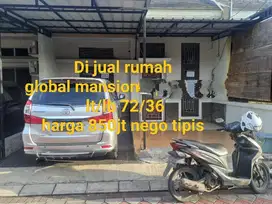 Rumah Minimalis Siap Huni Di Global Mansion.Tangerang Kota