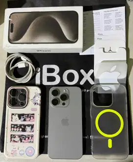iPhone 15 Pro 128 GB iBox Fullset like new