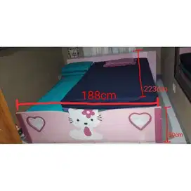Dipan Kayu 180 x 200 Siap pakai