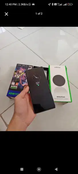Infinix note 40 8+8 / 256GB