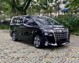[GARANSI 1TH!!] TOYOTA ALPHARD 2.5 G ATPM 2018 HITAM MATIC