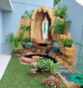 Relief goa maria dan taman