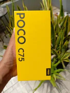 Poco C75 6/128 baru garansi resmi