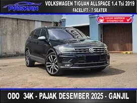 7seater TAX-DESEMBER Bunga=5.5% GanjiL Odo=34k VW TIGUAN ALLSPACE 2020
