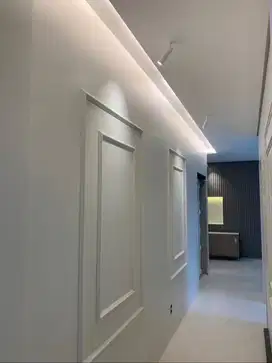 Tukang Pasang Plafon Partisi Jasa Wall Moulding Sekat PVC GRC Gypsum