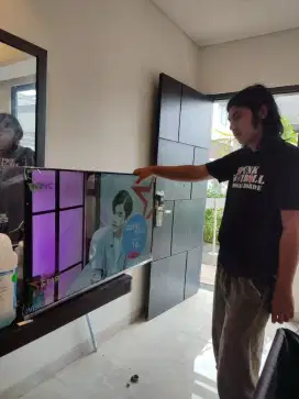 Antena wonokromo, antena parabola antena uhf digital teknisi langsung