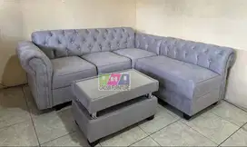 Sofa L Ruang Tamu|Sofa L Putus | Sofa L Minimalis | Sofa Sudut