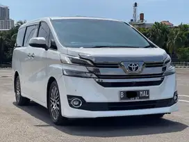 TOYOTA VELLFIRE G ATPM AT PUTIH 2017 SIAP PAKAI TERMURAH