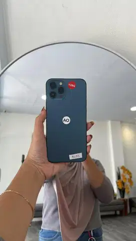 iPhone 12pro 128GB Allprovider Full set No minus Bergaransi
