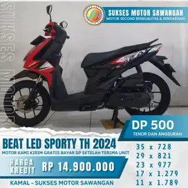 modal KTP & KK dan uang 500k sudah bisa milikin BEAT SPORTY TH 2024