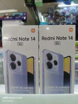 Hp Redminote 14 5G baru segel garansi resmi bisa tuker tambah kredit