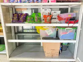 Etalase kaca jumbo dan kuat