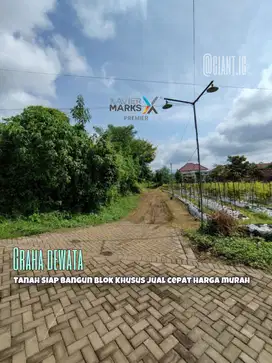 Jual murah tanah blok khusus perumahan Graha Dewata Lowokwaru Malang
