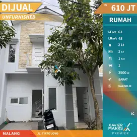 Dijual Rumah di Tirto Joyo Merjosari Lowokwaru Malang Siap Huni